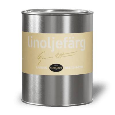 Linoljefärg Ljusgul 1 L