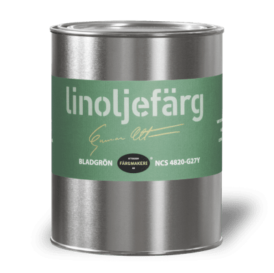 Linoljefärg Bladgrön1 L
