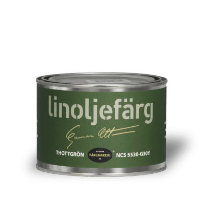 Linoljefärg Thottgrön 0,5 L