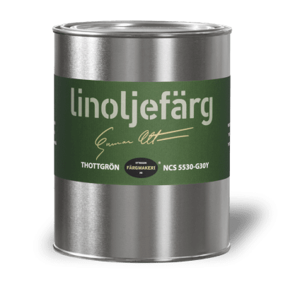 Linoljefärg Thottgrön 1 L
