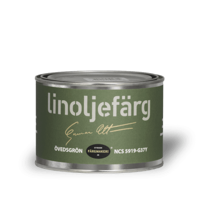 Linoljefärg Övedsgrön 0,5 L