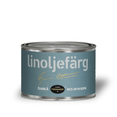 Linoljefärg Öjablå 0,5 L