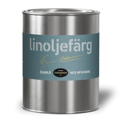 Linoljefärg Öjablå 1L