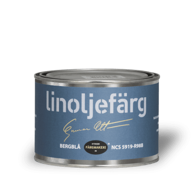Linoljefärg Bergblå0,5 L