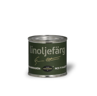 Linoljefärg Köpenhamnsgrön 0,1