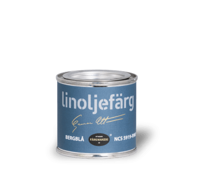 Linoljefärg Bergblå0,1 L