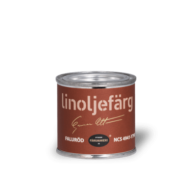 Linoljefärg Faluröd 0,1 L