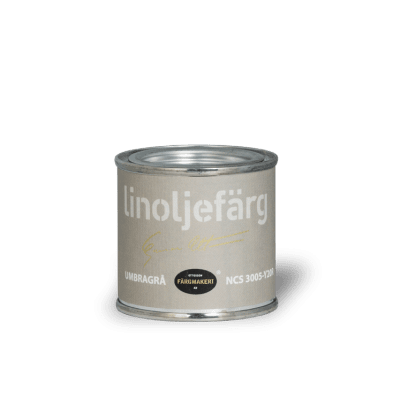 Linoljefärg Umbragrå0,1 L