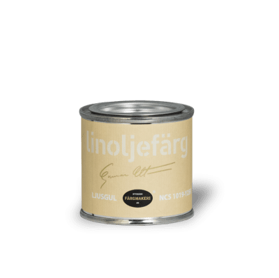 Linoljefärg Ljusgul 0,1 L