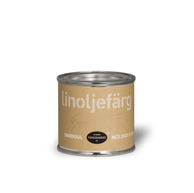Linoljefärg Sandgul0,1 L