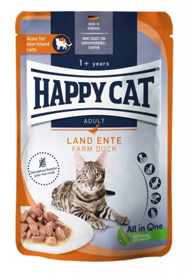 Happy cat våt/sås anka 85g