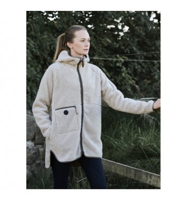 Nora Teddyjacka Beige XXS