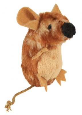 Kattleksak plyschmusmed microchipljud,