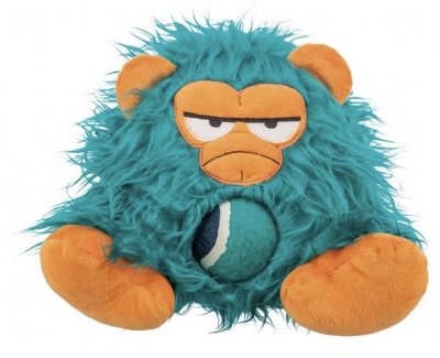 Monster med tennisboll, plysch, 25 cm