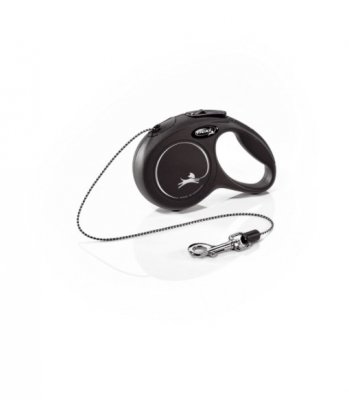 Flexikoppel Classic cord Svart S 5m
