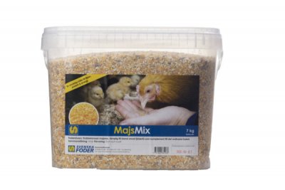 Majsmix i hink