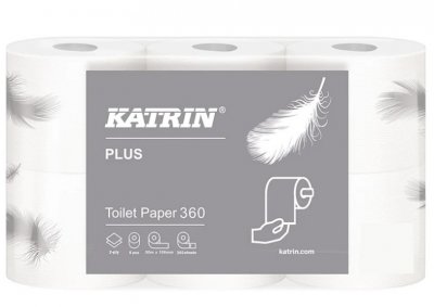 TOALETTPAPPER KATRIN360 PLUS HEL BAL